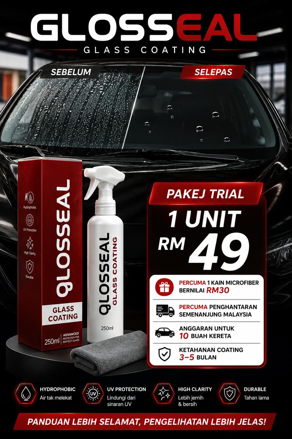 1 unit glosseal