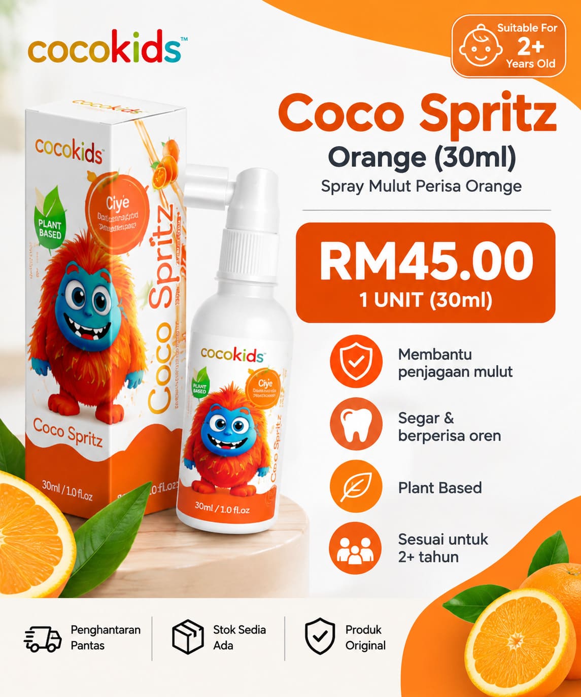 Pakej satu COCO SPRITZ