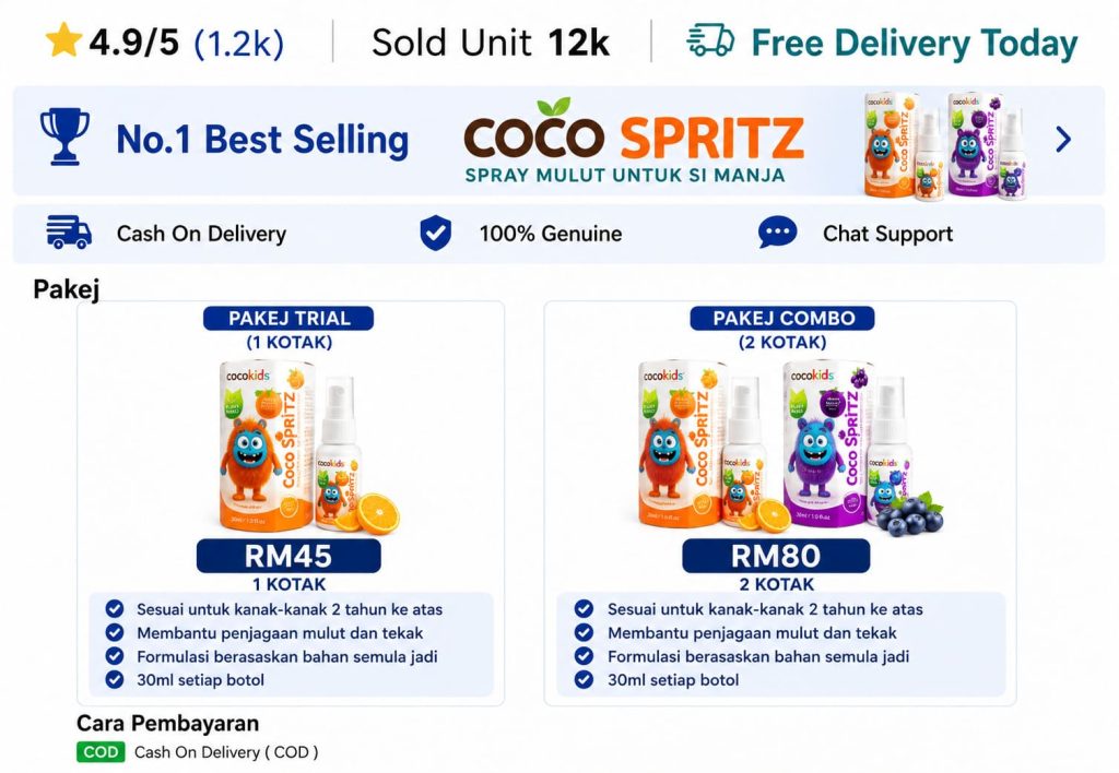 COCO SPRITZ Orange dan Blackcurrant